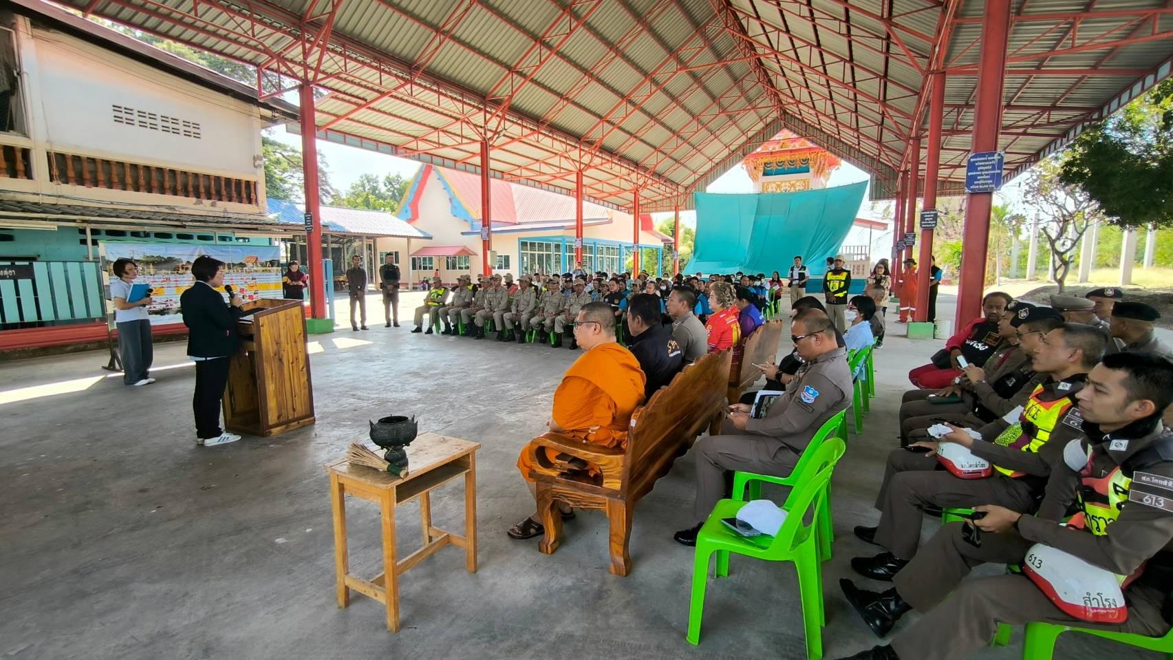 โครงการซ้อมแผนอุบัติเหตุหมู่ 2568